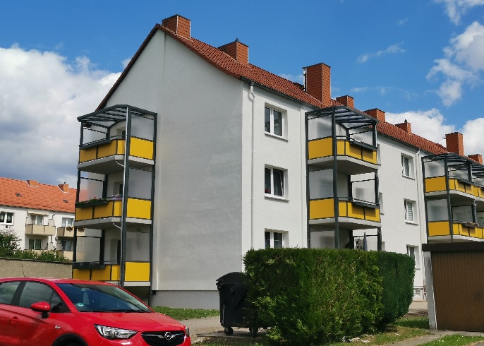 Single-Wohnung mit großem Balkon im Diesterwegring: 